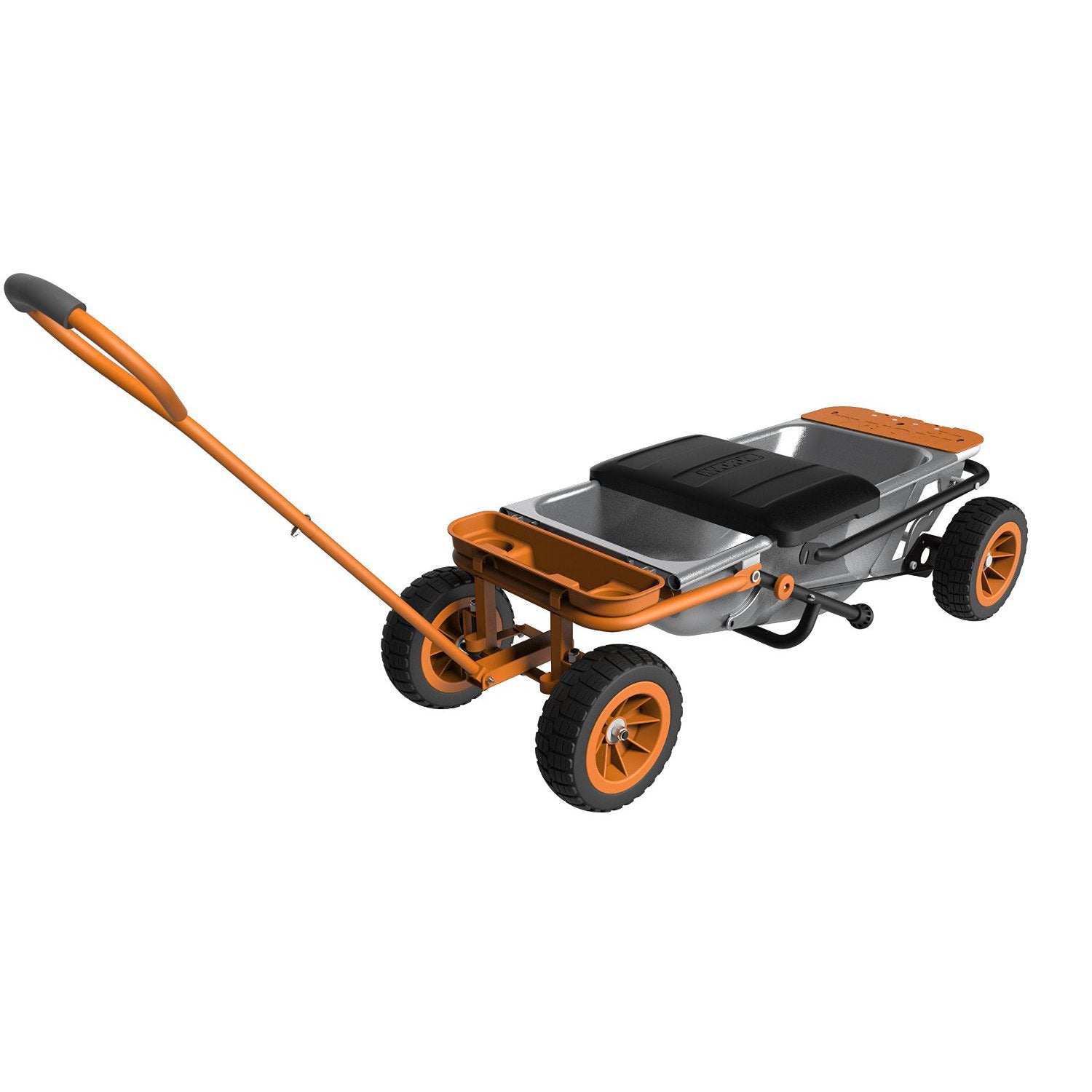 WORX WA0228 seat and tray detail with cup holders for organized work