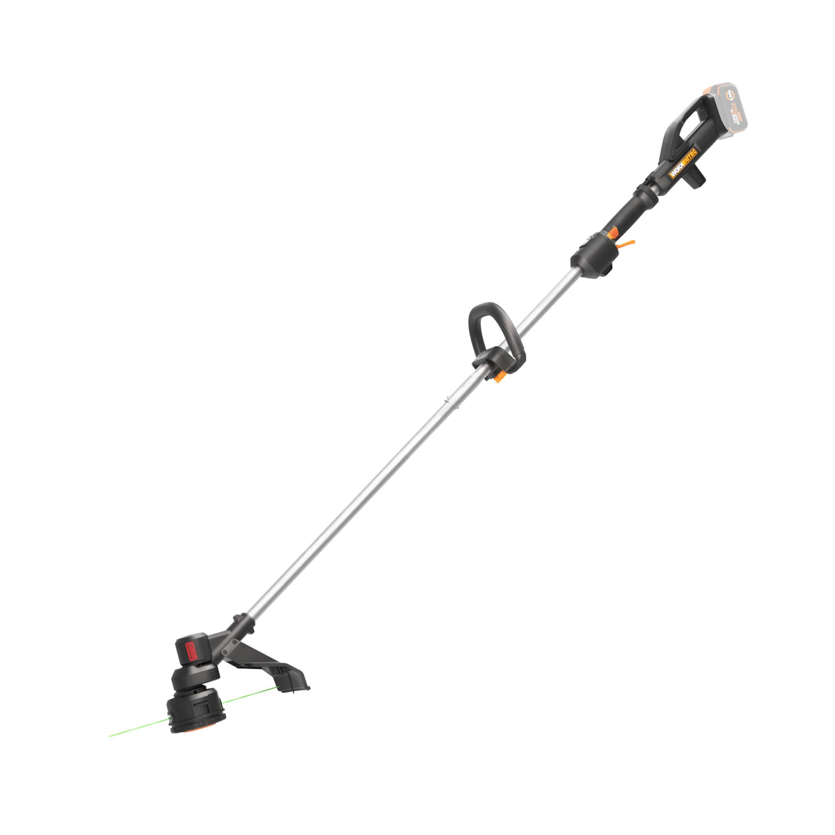 WORX WG176.9 front view showing compact design and balanced frame benefit