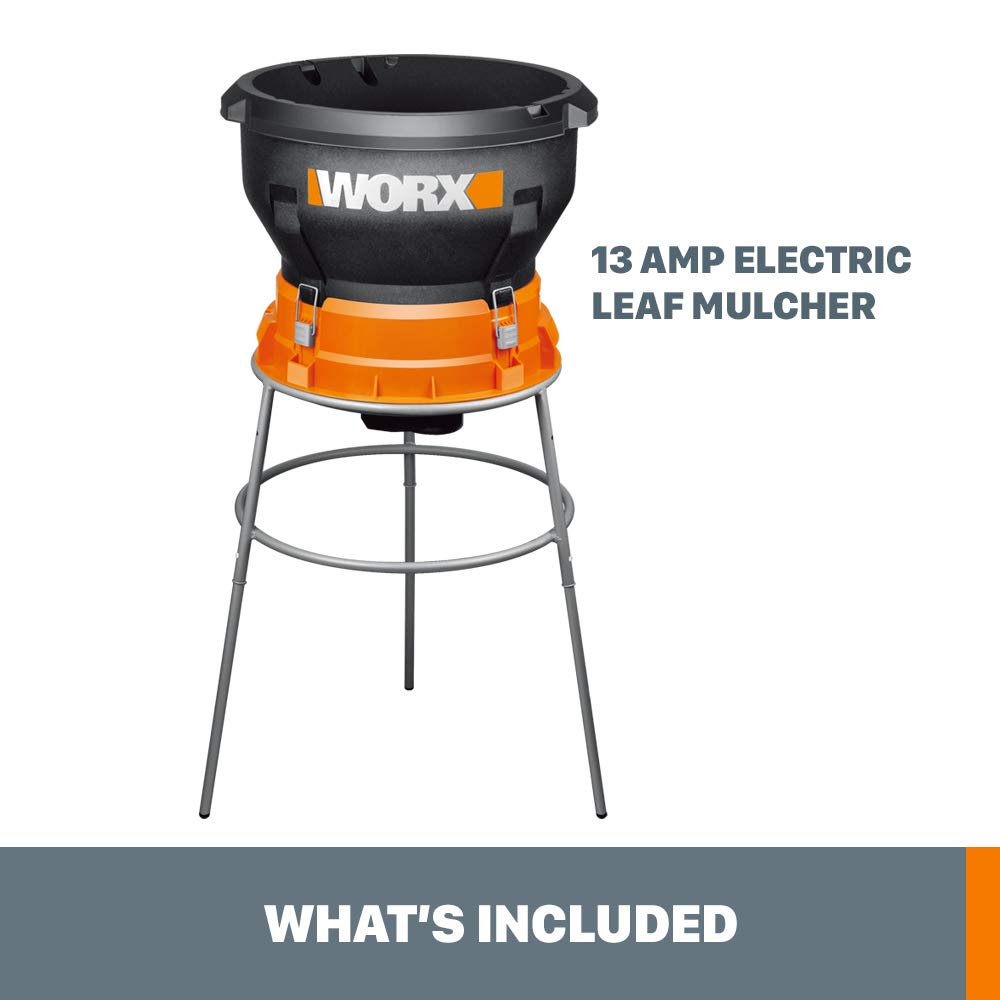 WORX WG430 folded in garage demonstrating compact storage and portability benefit
