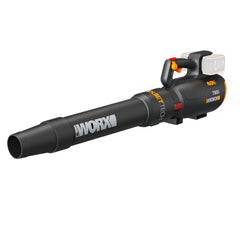WORX front view of WG582.9 blower showing compact design and high power