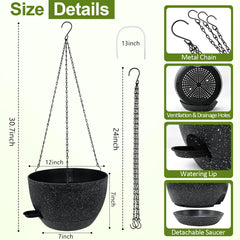 WOUSIWER rust-resistant triangular chain and reinforced hook, provides secure hanging support