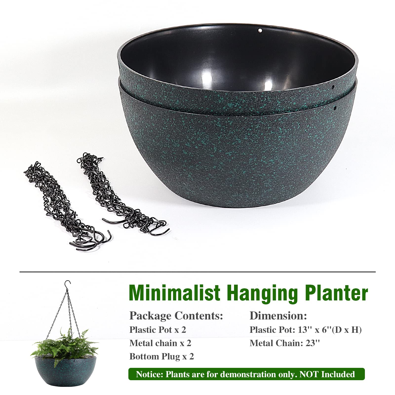 WOUSIWER triple-chain hanger and hook attachment demonstrating sturdy adjustable support