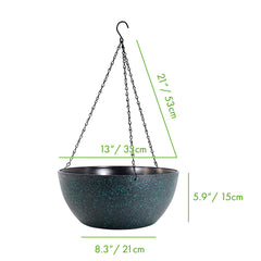 WOUSIWER close-up of black plastic with green speckles highlighting texture and finish