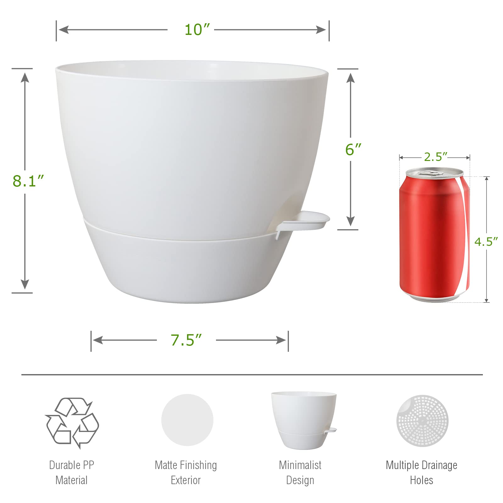WOUSIWER matte surface texture emphasizing modern look and low-glare benefit