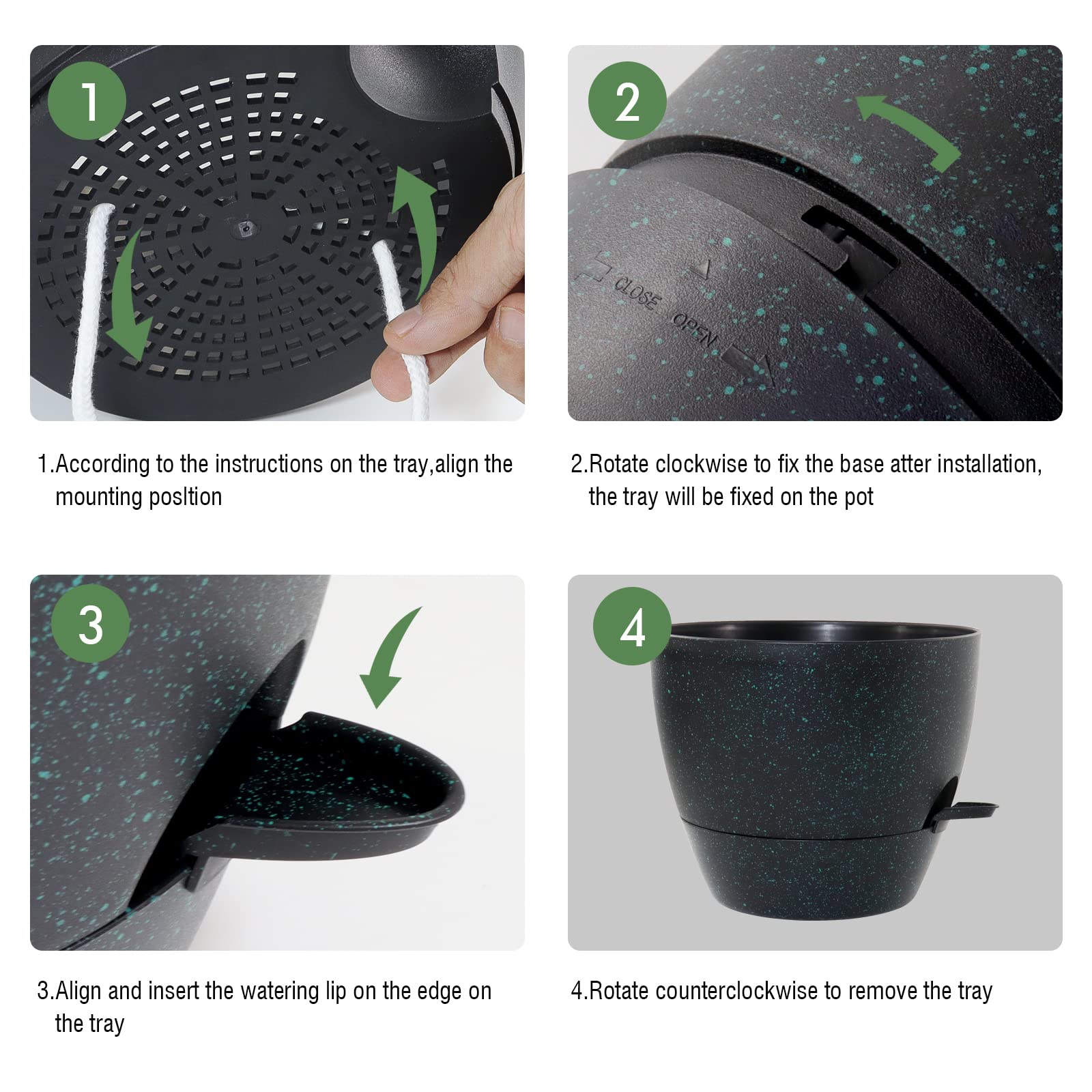 WOUSIWER matte texture detail highlighting easy-clean, stain-resistant finish benefit
