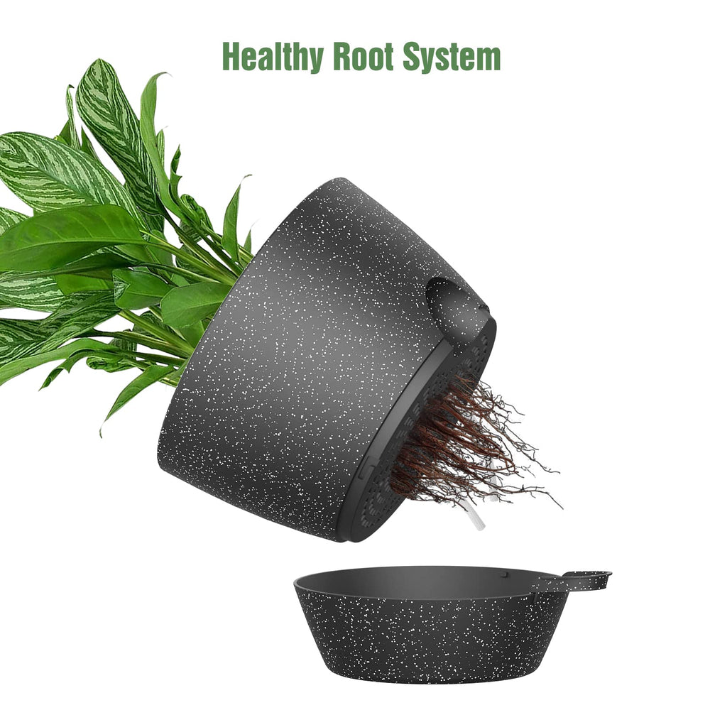 WOUSIWER mesh bottom and drainage holes preventing soil loss and excess water