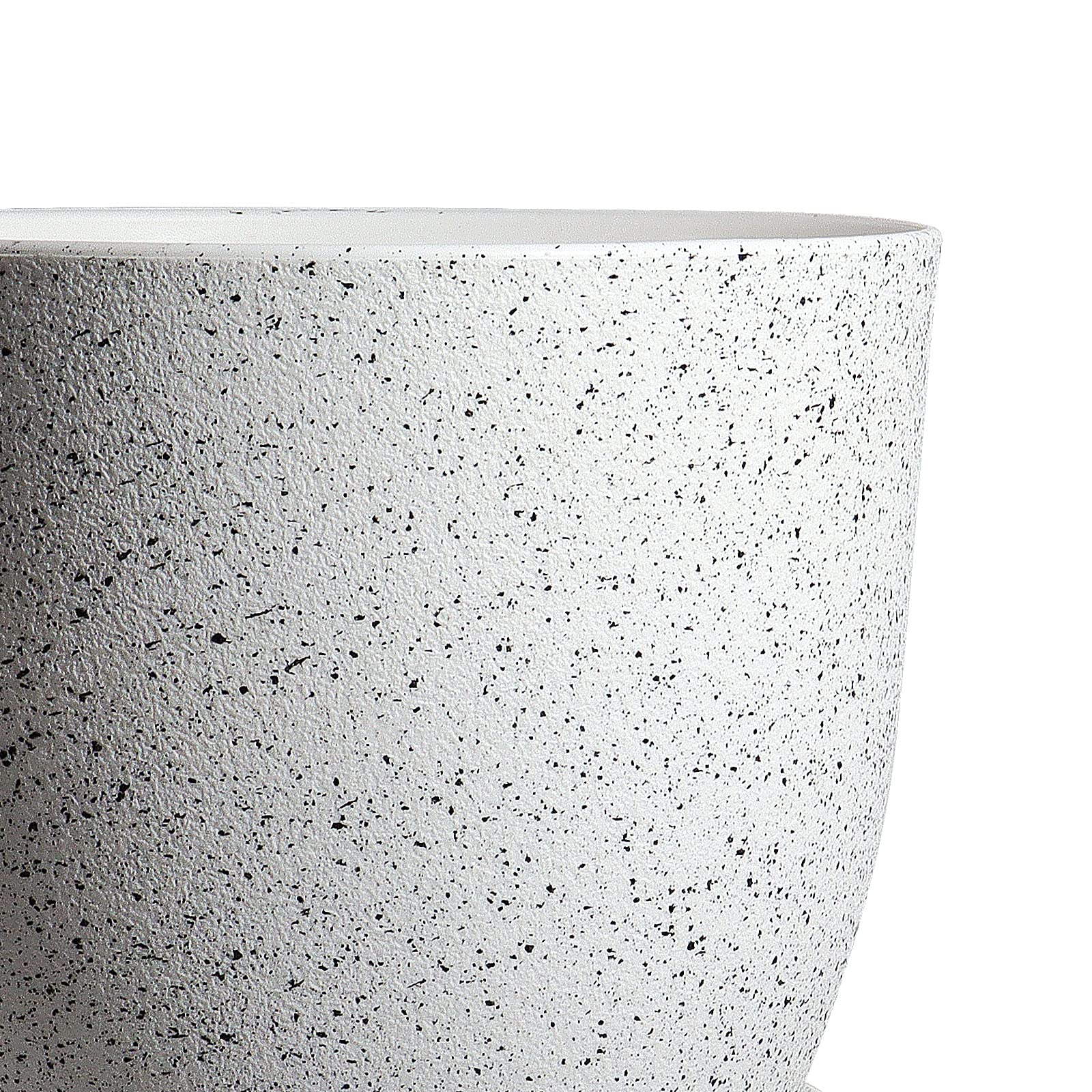 WOUSIWER 10-inch pot with leafy houseplant illustrating scale and fuller foliage impact