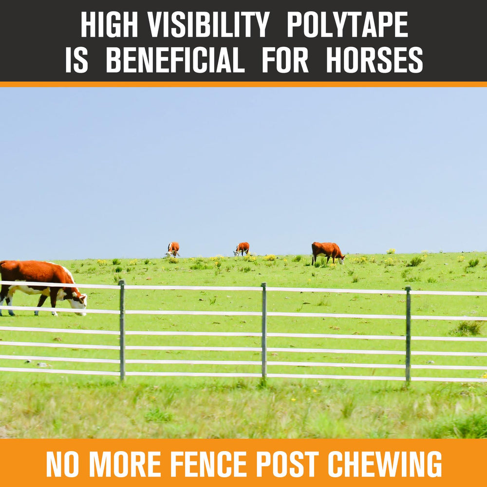 Wowangce tape attached to fence post showing simple installation and secure hold