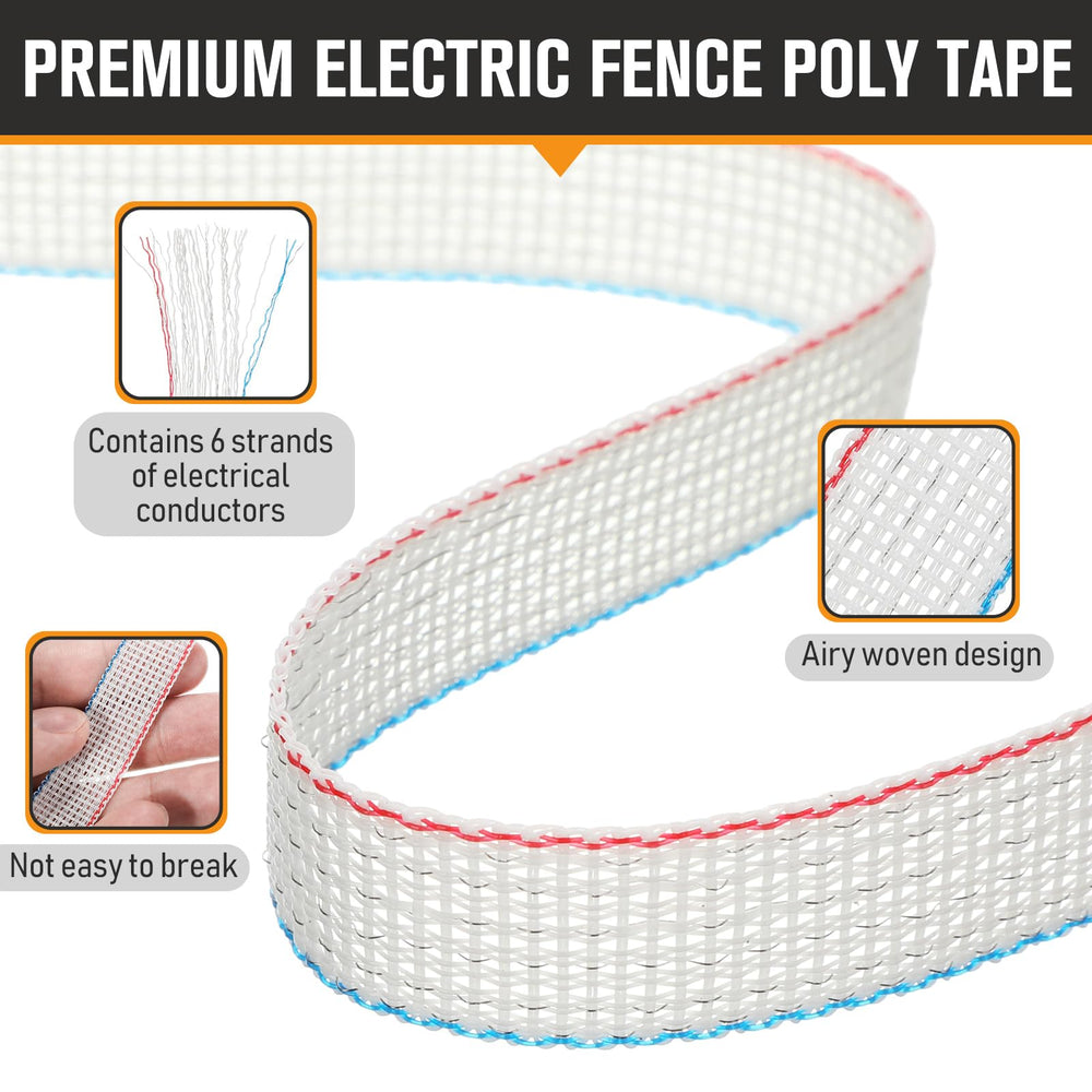 Wowangce tape installed in horse paddock showing clear boundary and safety benefit