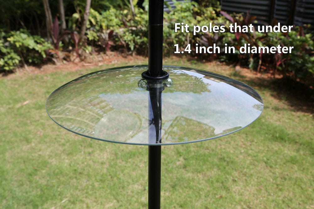 WOWARE baffle protecting hanging feeder from pests and weather