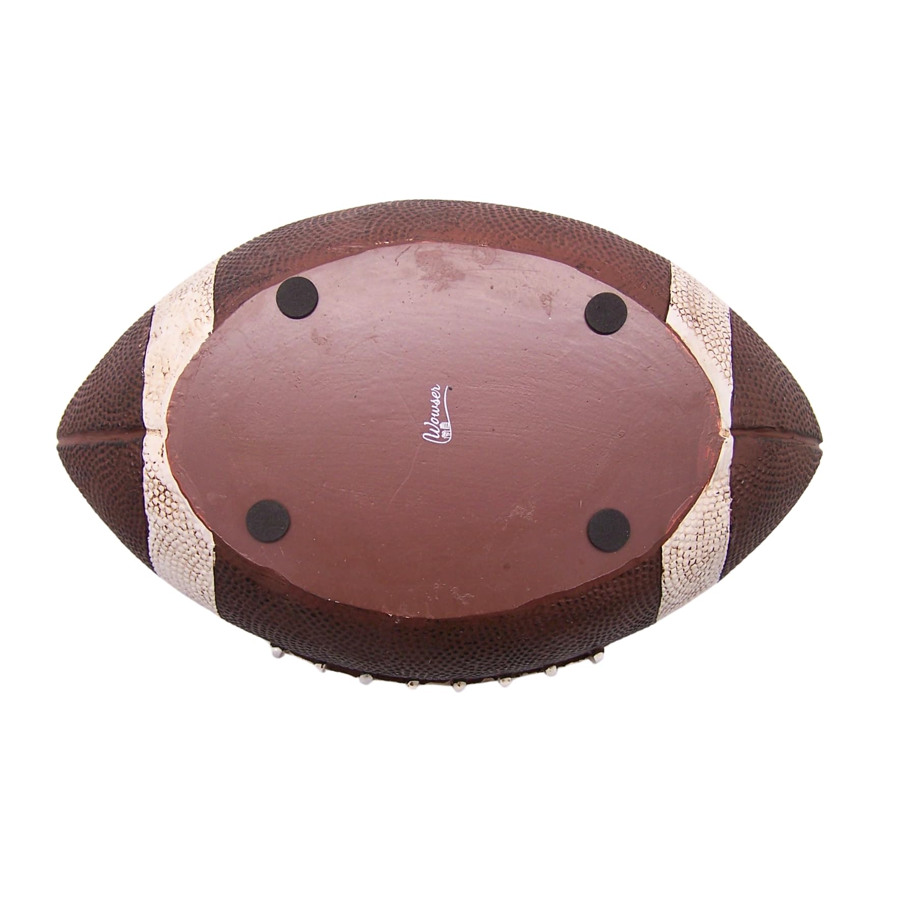 Wowser football planter foam grippers bottom protecting surfaces and stability