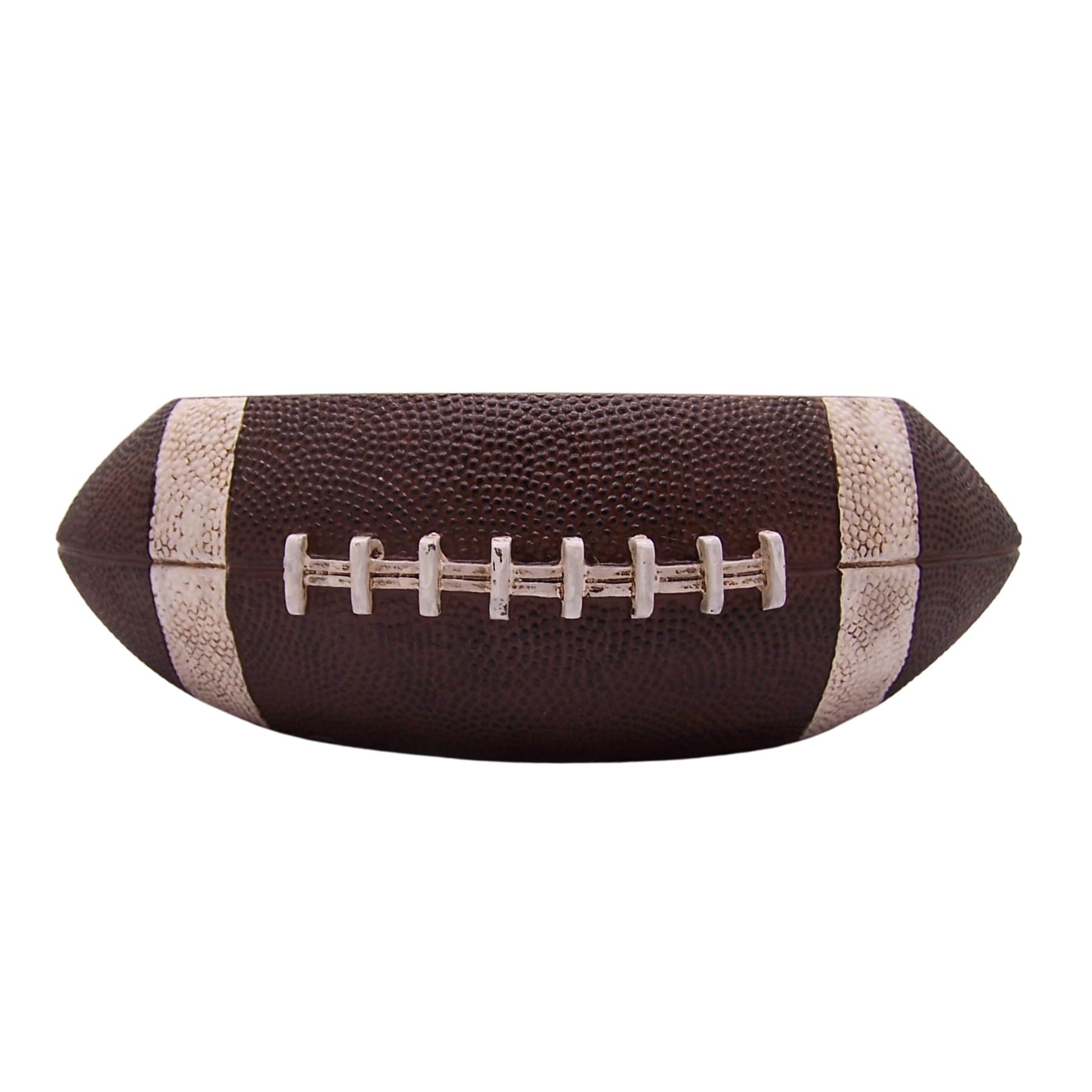Wowser football planter side profile demonstrating compact tabletop fit