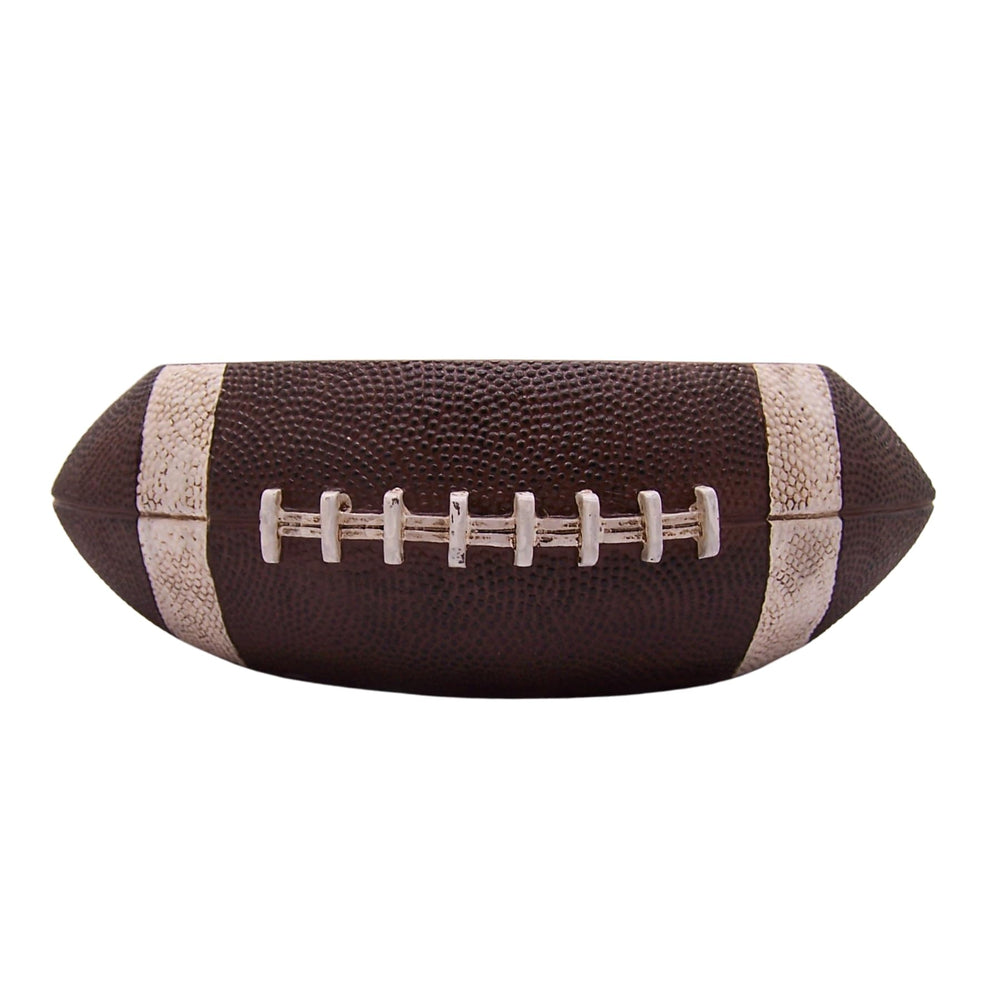 Wowser football planter side profile demonstrating compact tabletop fit