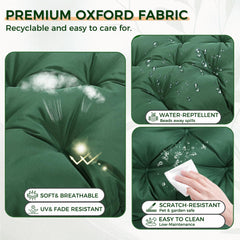 WQlittuK waterproof Oxford fabric close-up resists moisture and fading