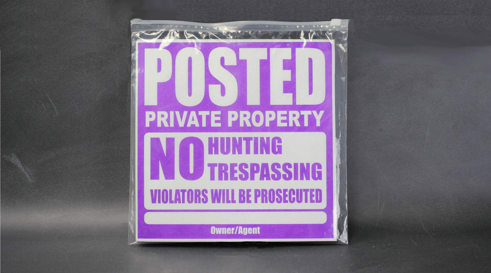 WristCo pack of 100 stacked signs showing bulk supply and ready-to-deploy convenience