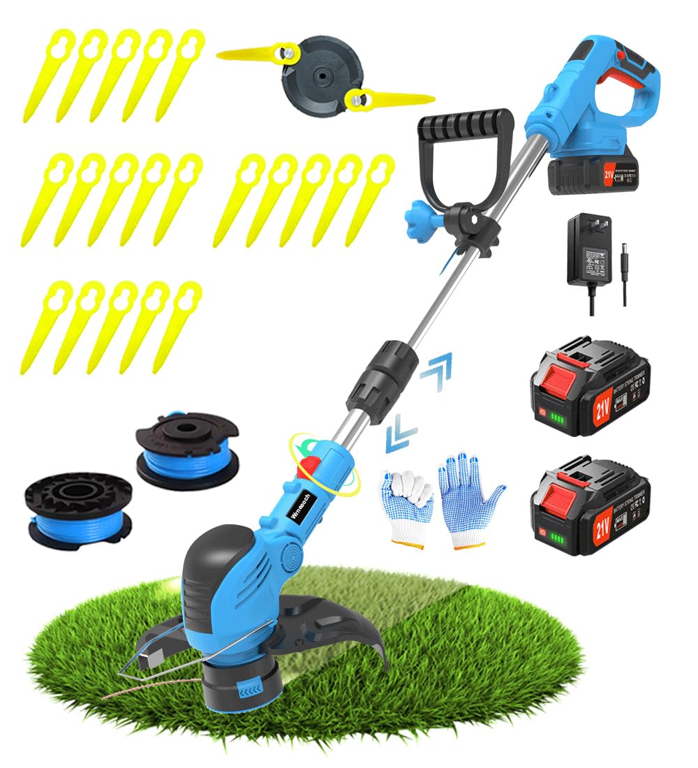 Wrneaoch front view showing compact trimmer and balanced design for easy handling