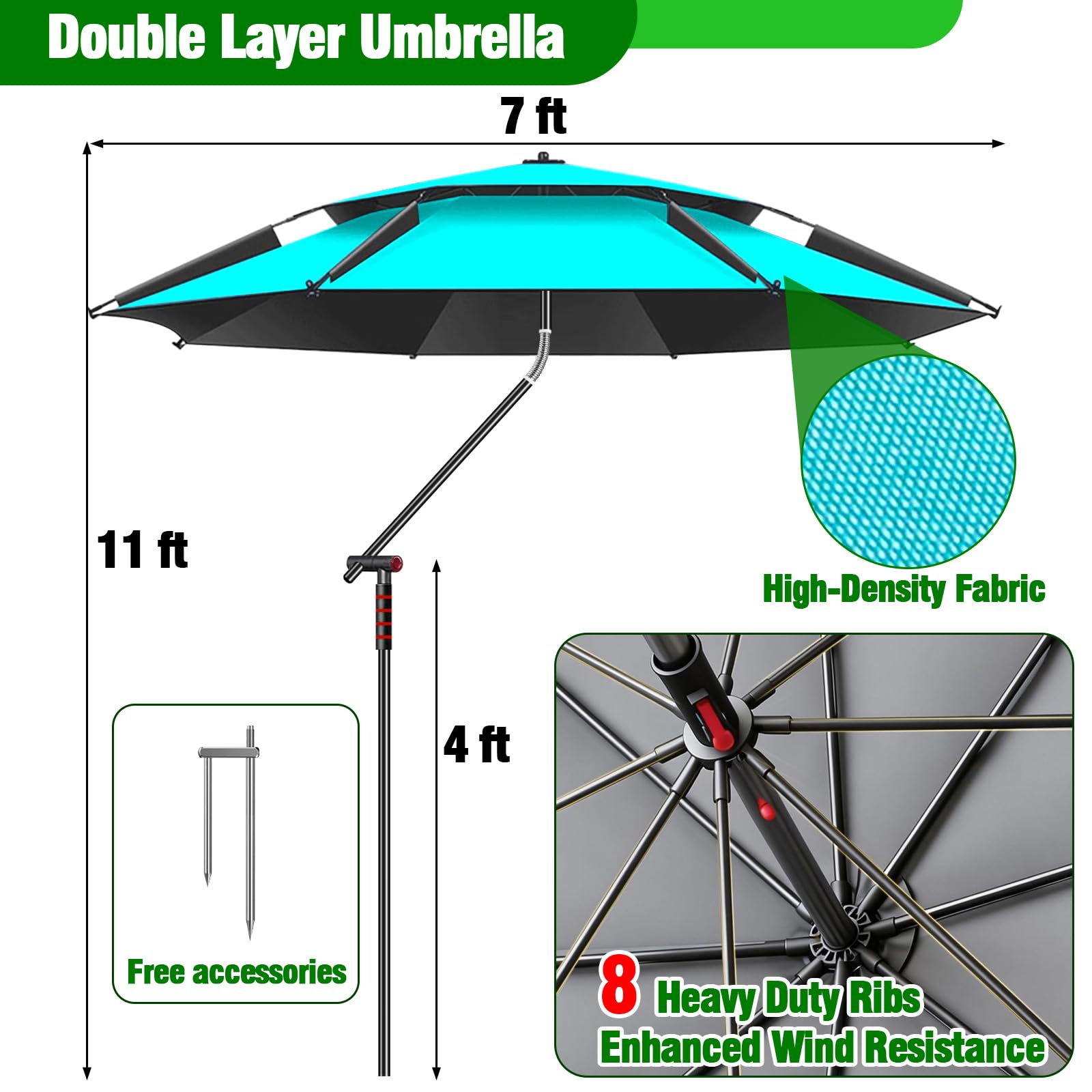 WSBXBB support pole and attachments demonstrating durable metal construction benefit
