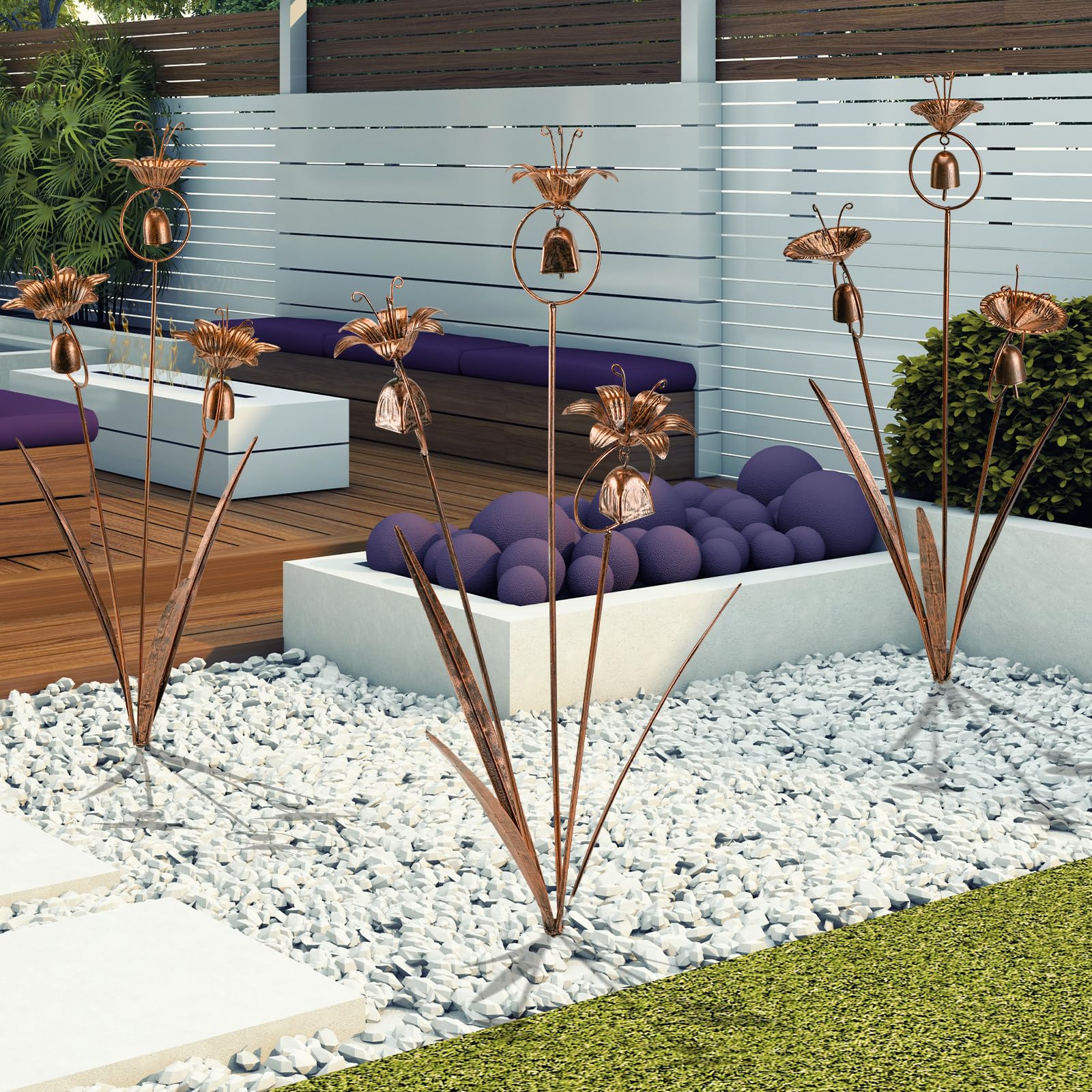 WSgift garden lifestyle scene showing installation and curb-appeal benefit