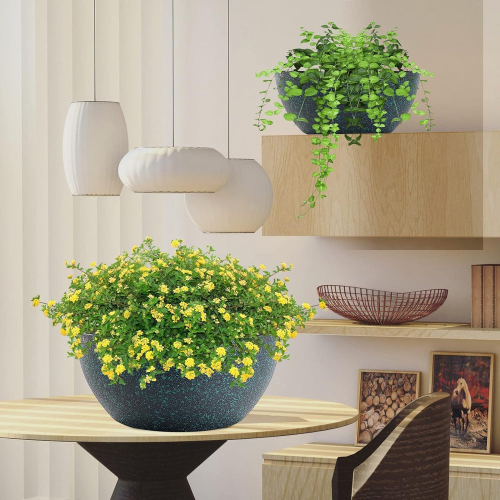 WSMKSZ two-pack paired display showing matching planters for balanced decor
