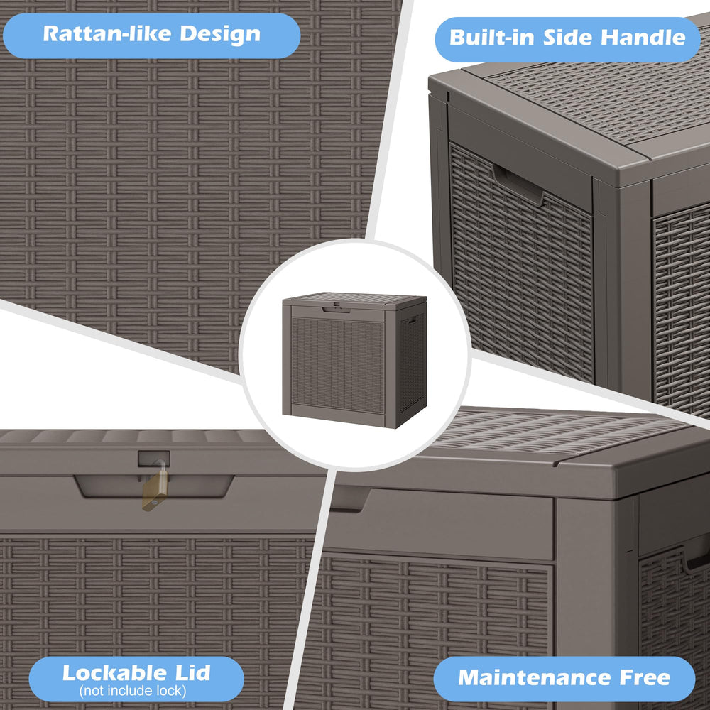 WTFGO lockable lid detail illustrating security feature and peace of mind