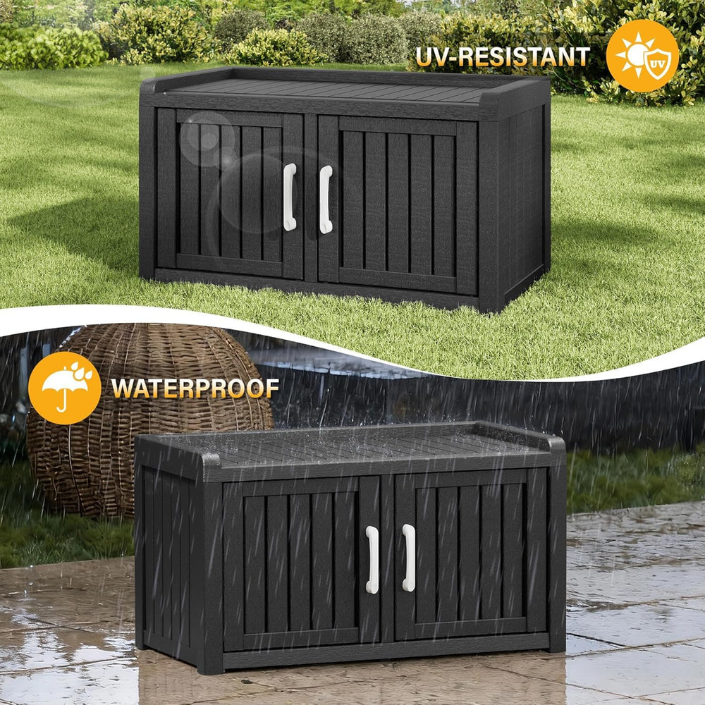 WTFGO resin texture detail highlighting weatherproof surface that resists moisture