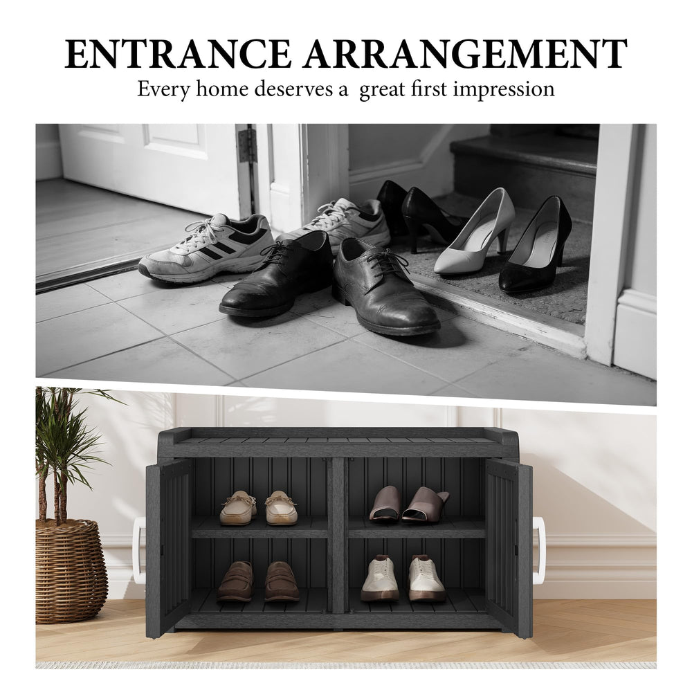 WTFGO next to chair showing scale and compact footprint for small spaces benefit