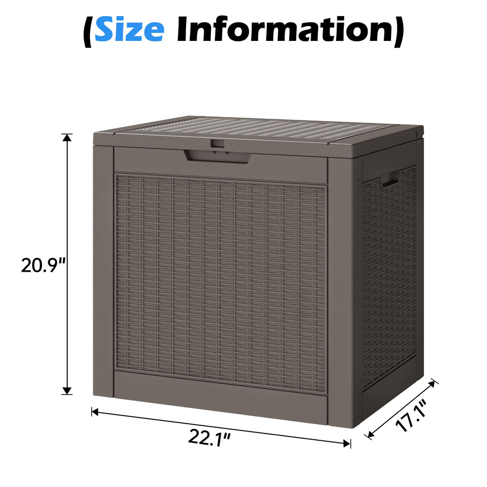 WTFGO close-up rattan texture highlighting durable resin finish and look