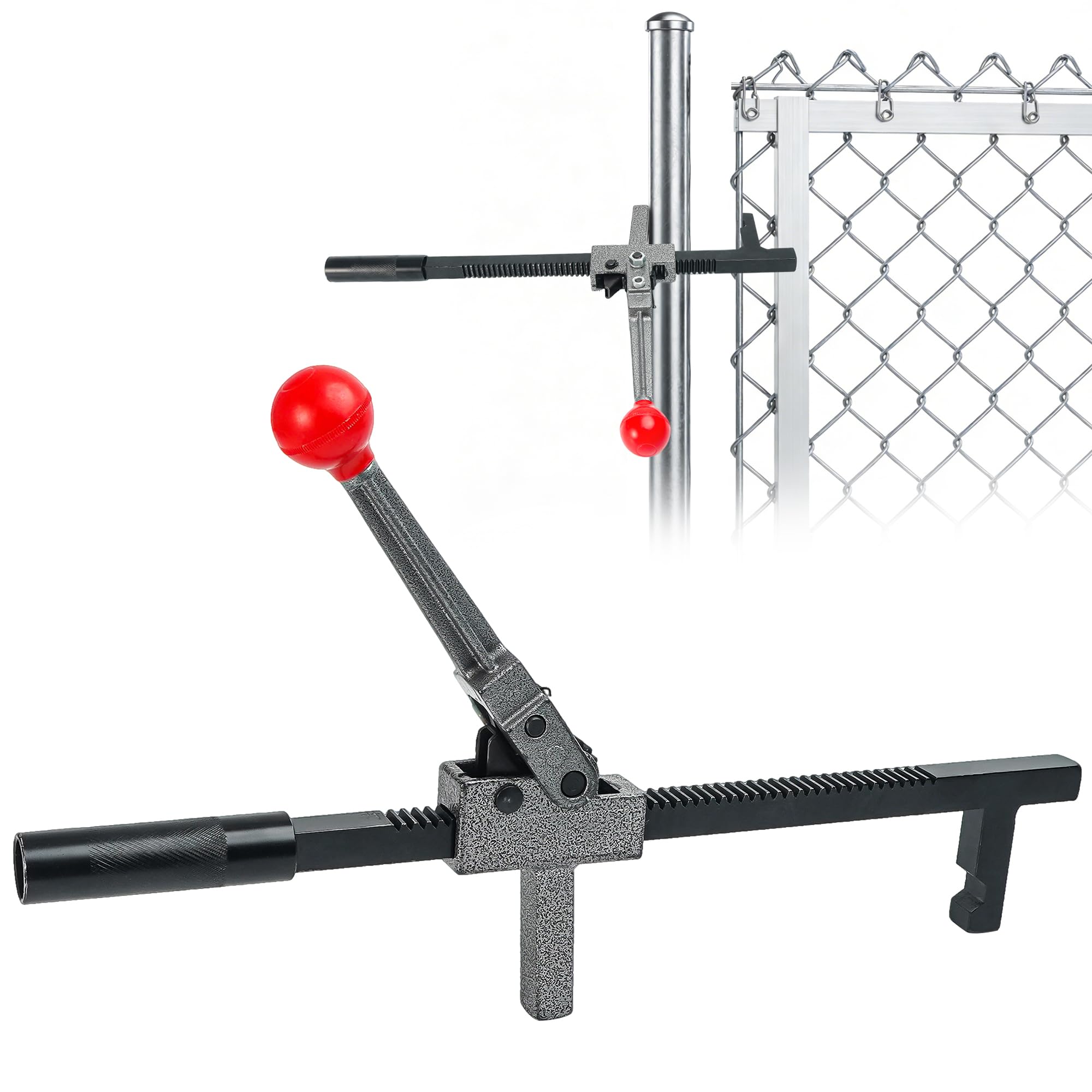 WTFOVOV front view showing complete stretcher, highlights ready-to-use convenience