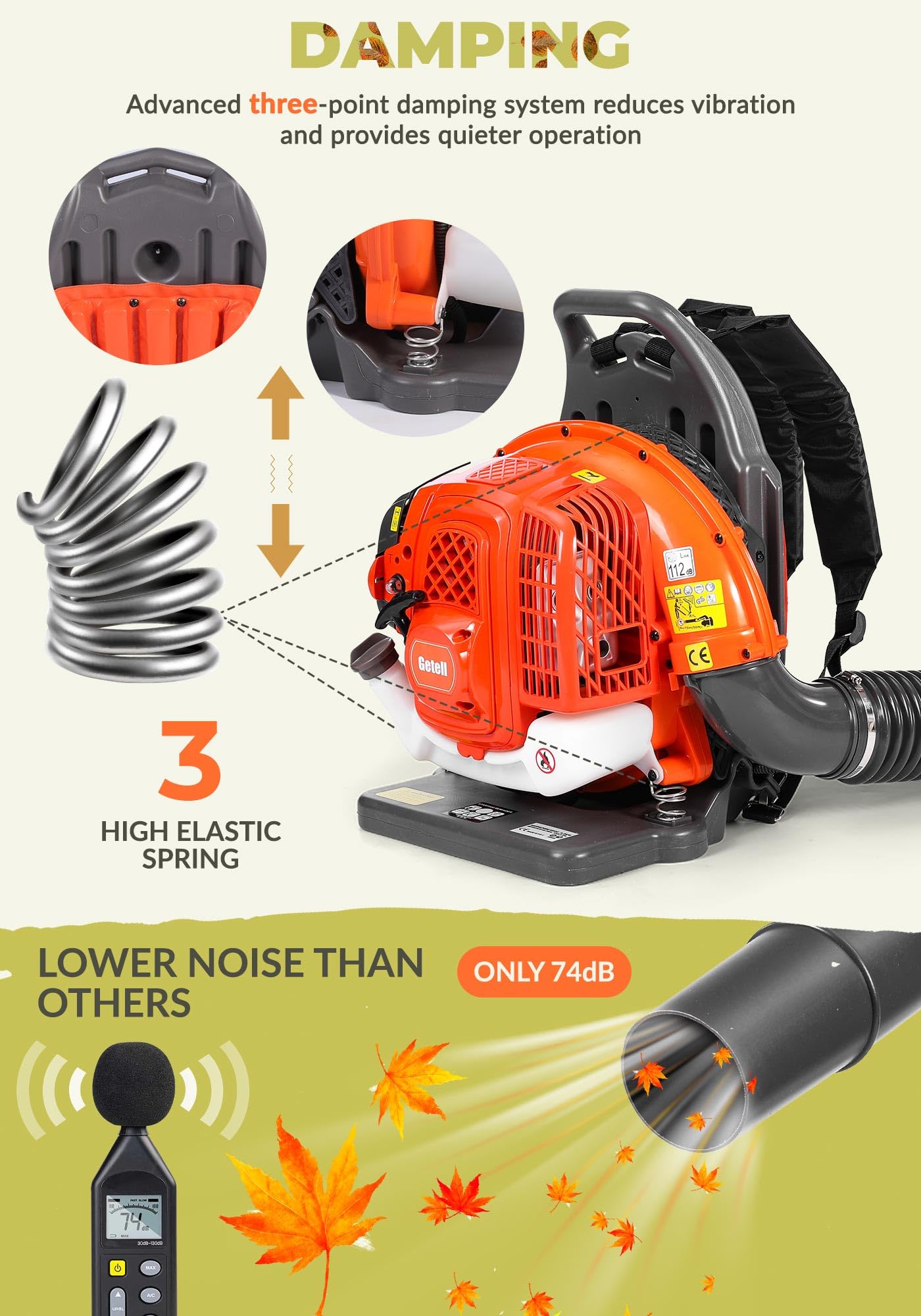 WTHW 65CC engine close-up highlighting robust power and reliable airflow