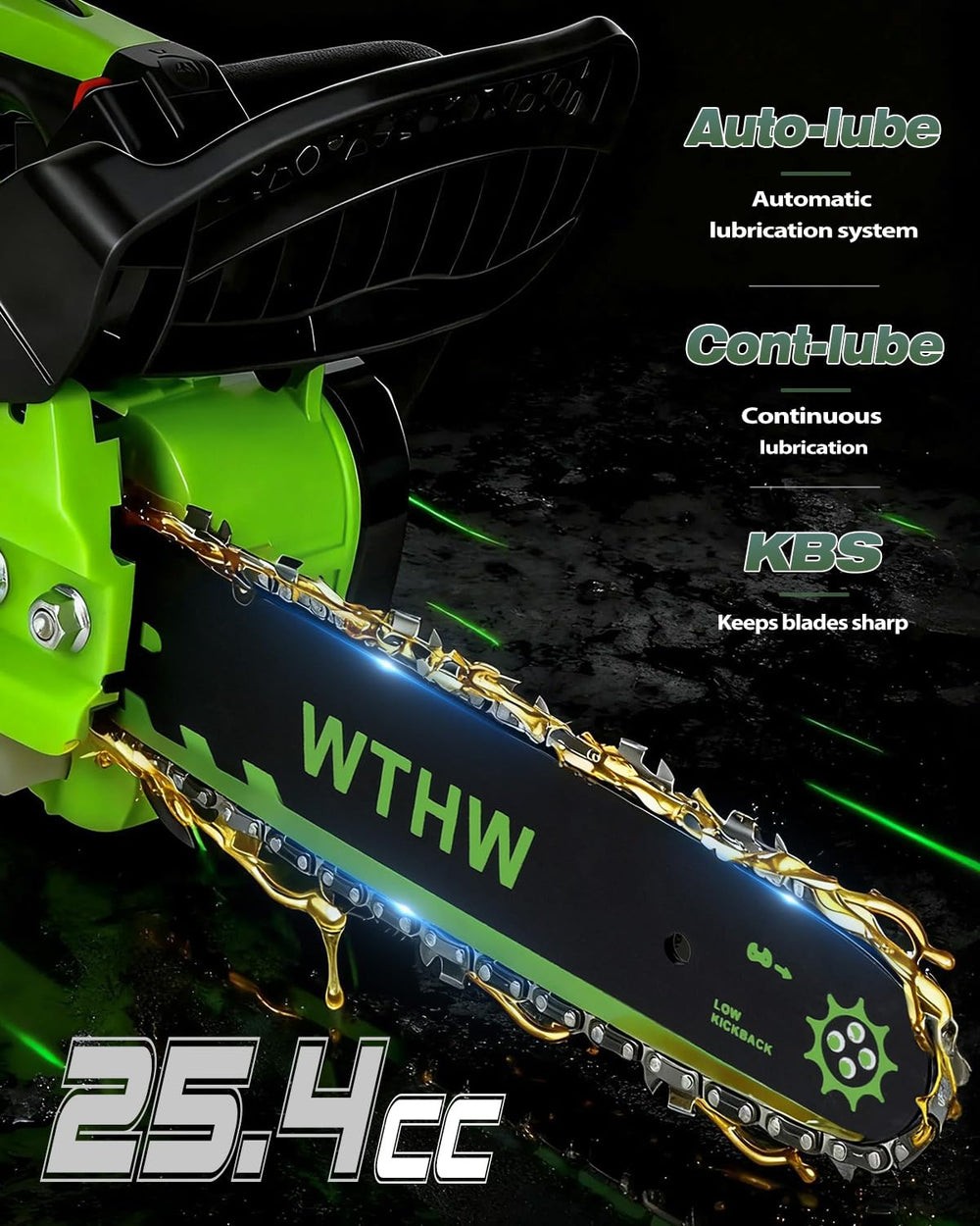 WTHW in-tree climbing use showcasing portability and precise pruning control