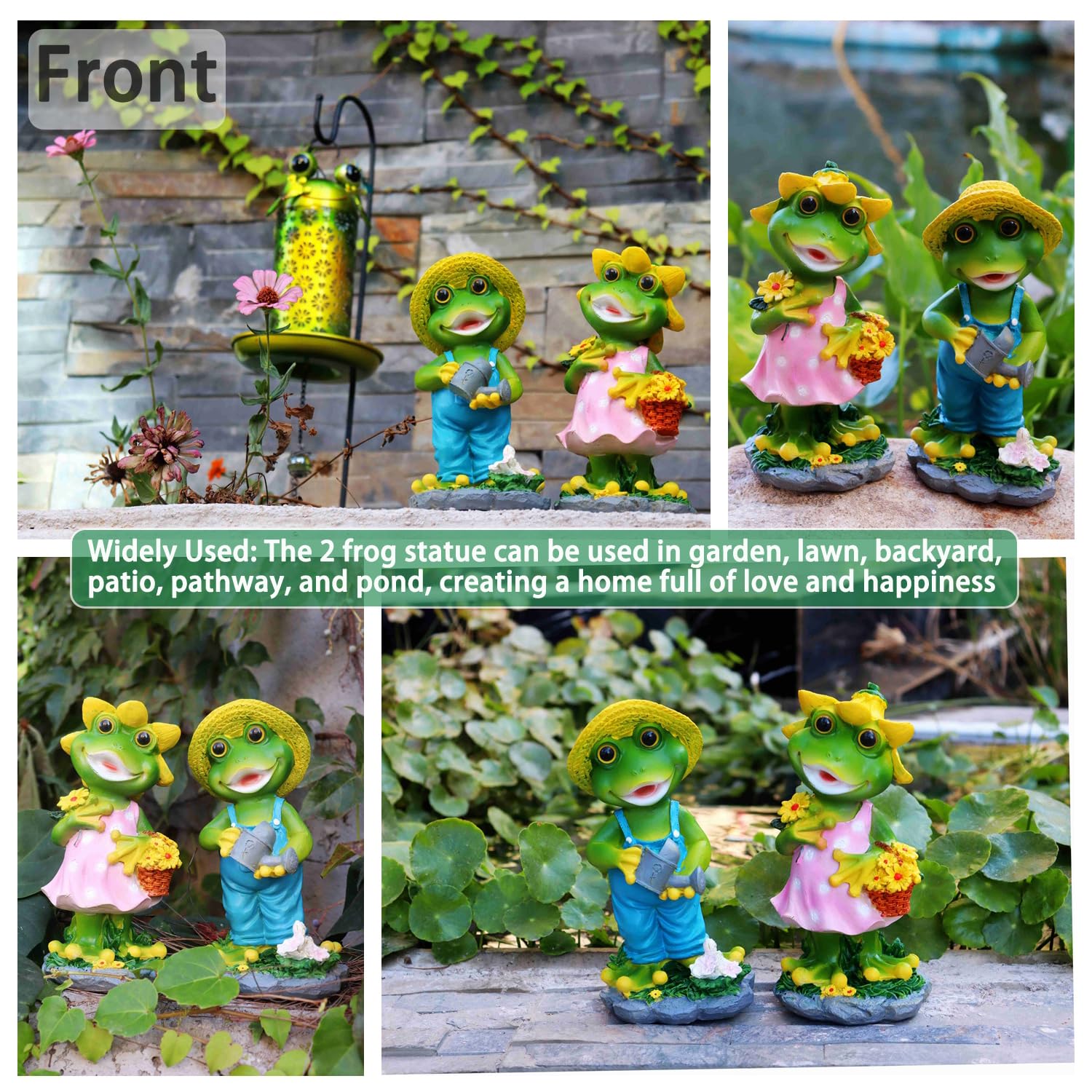 WTREEW frog man with straw hat detail demonstrating playful character