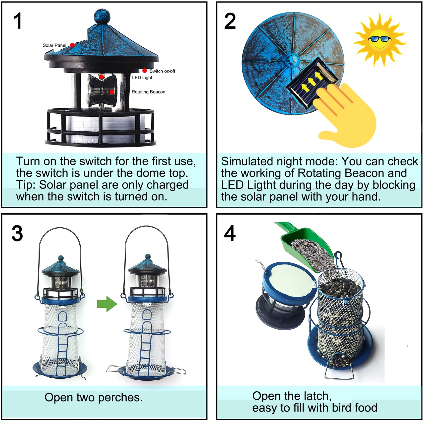 WTREEW lighthouse finish close-up highlighting weather-resistant coating for durability