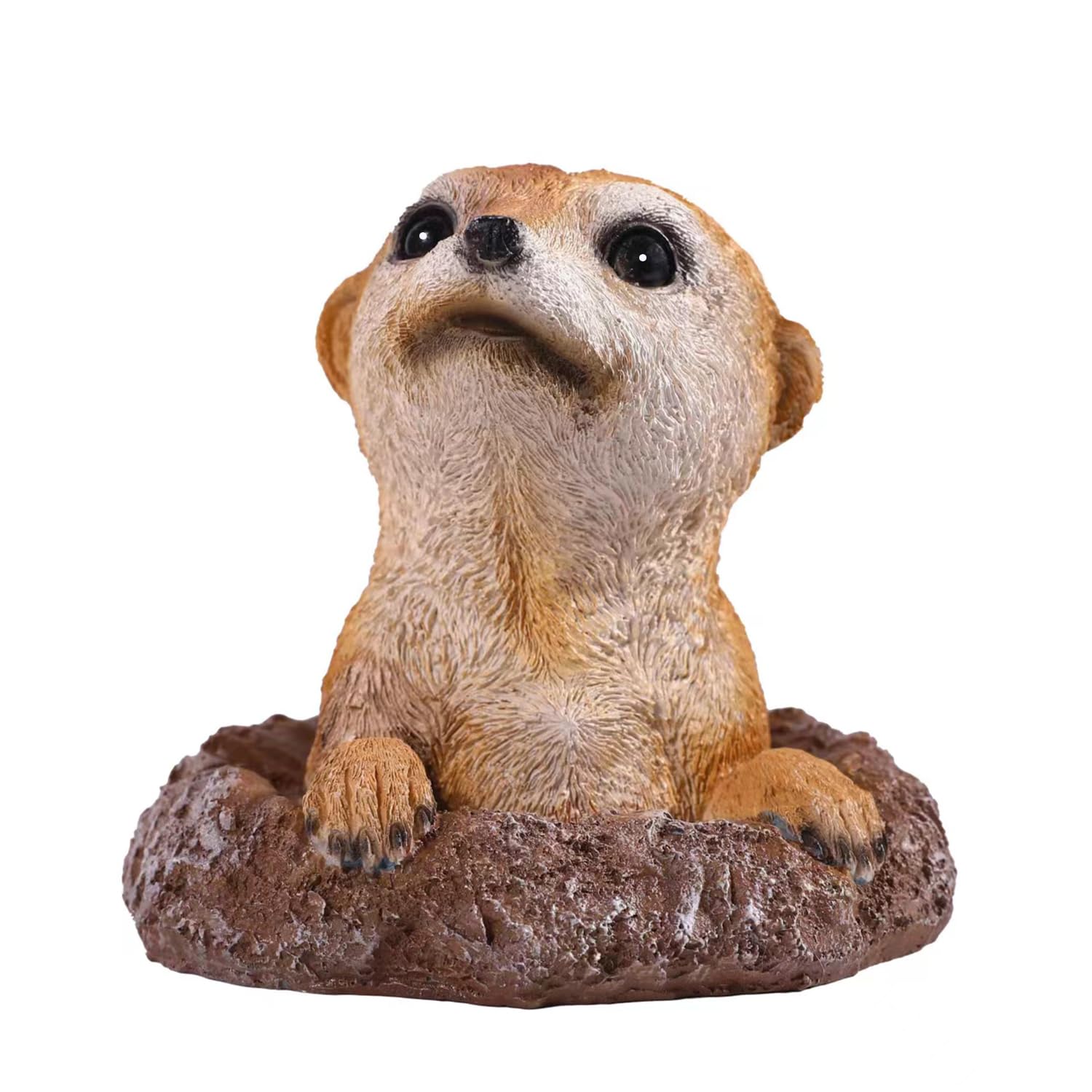 WTREEW meerkat front view showing lifelike pose and welcoming charm