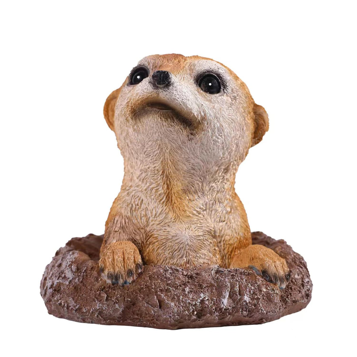 WTREEW meerkat front view showing lifelike pose and welcoming charm