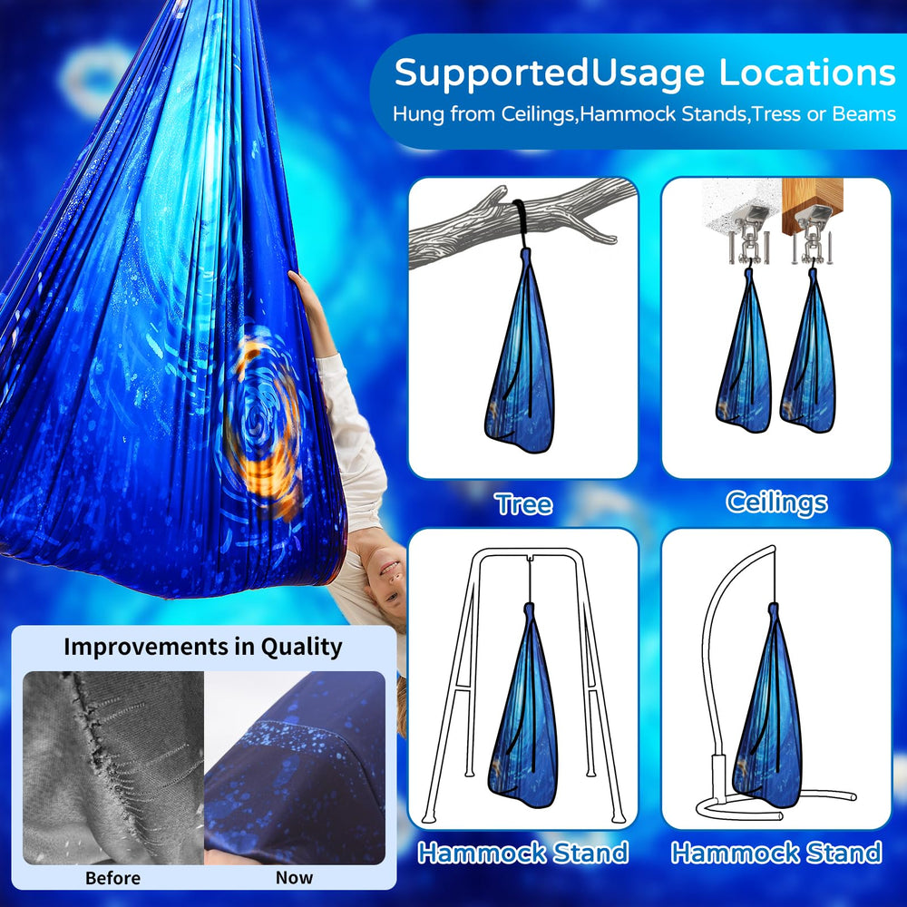 WUBOTIYU hanging hardware kit laid out for easy installation and secure mounting