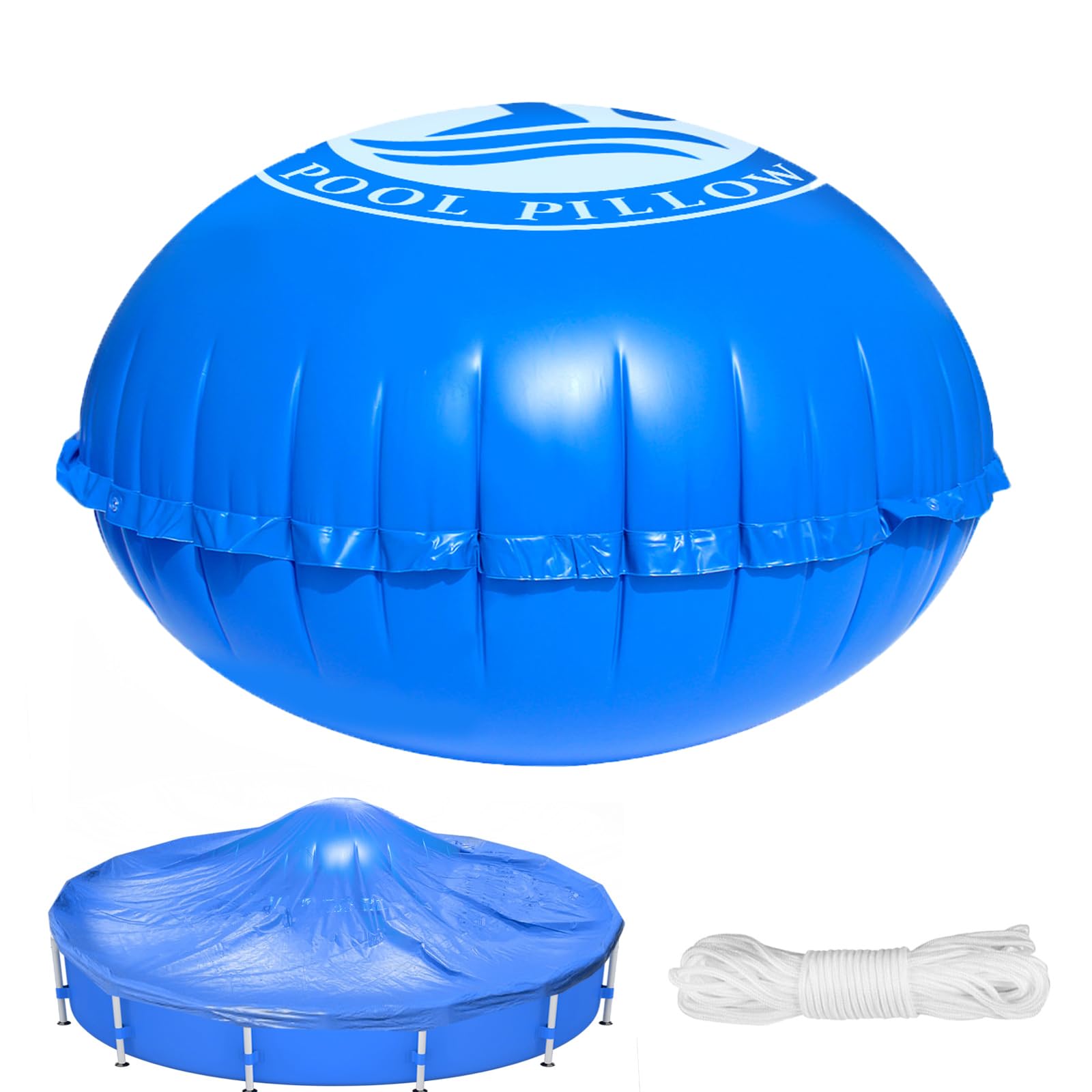 WUHUWOO front view of pillow packaging showing durable design and easy use