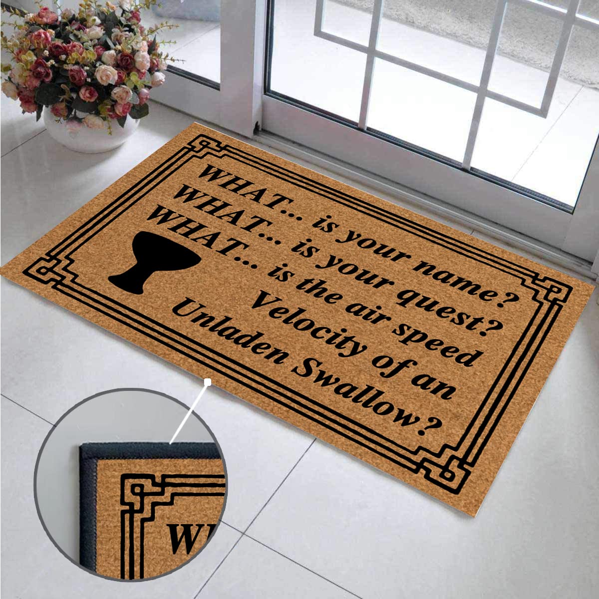 Wulidrom non-slip backing close-up ensuring secure placement and safety