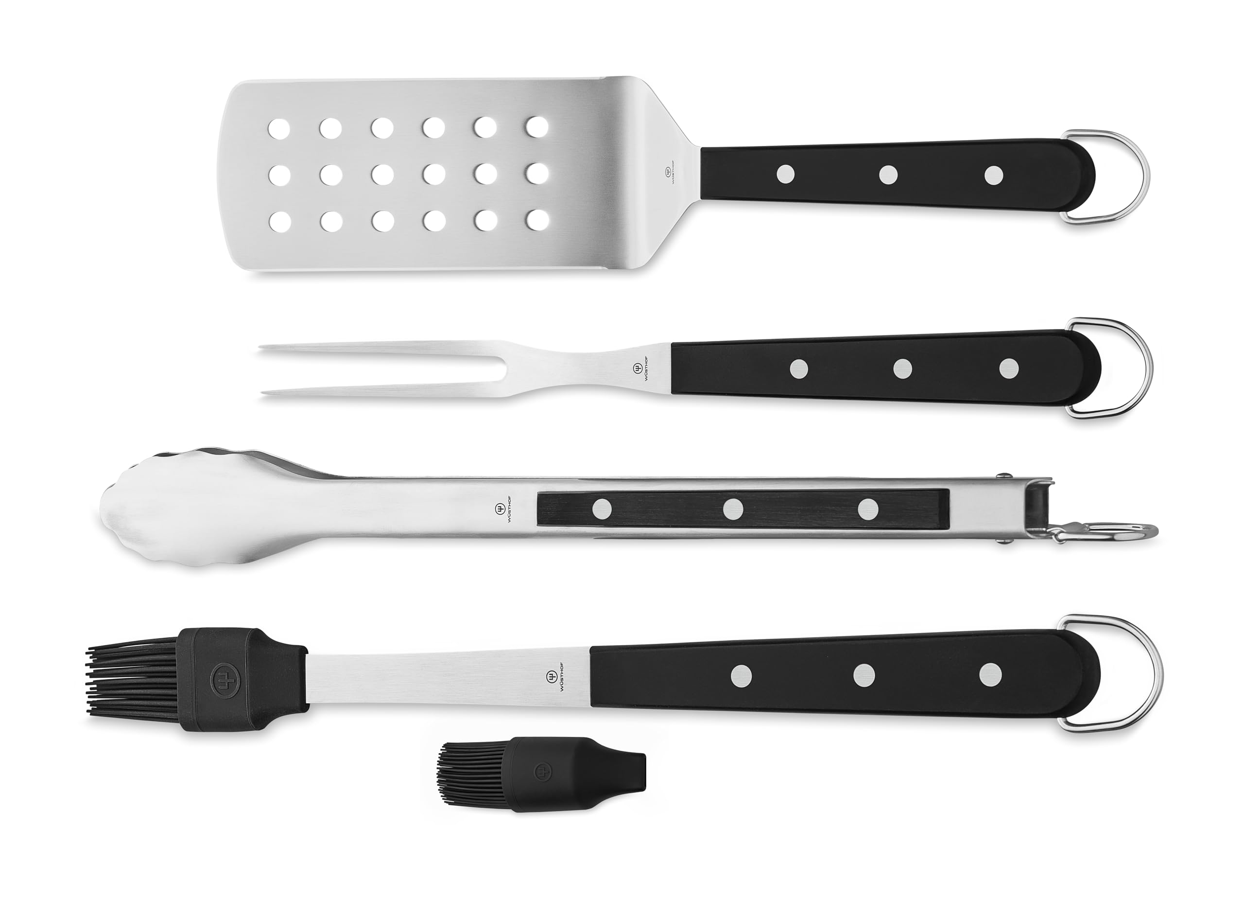 Wüsthof 4-piece set front view showing all tools and professional finish