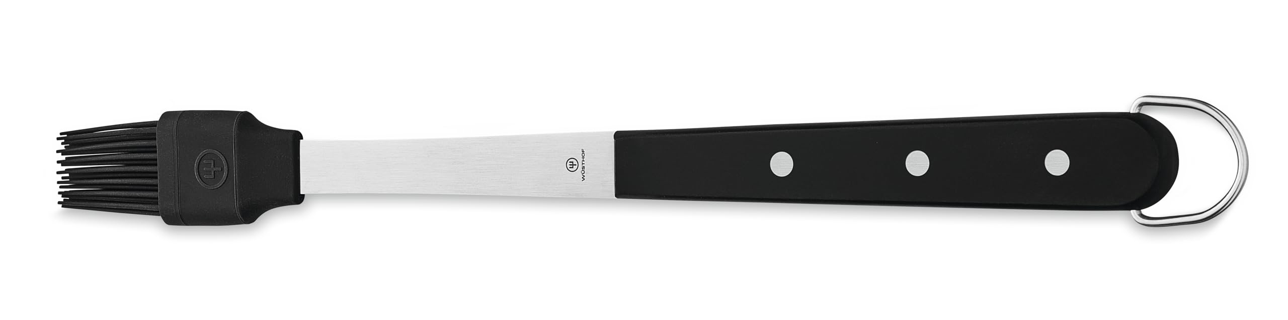 Wüsthof tongs in use over grill delivering precise secure grip