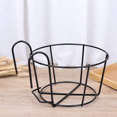 WWahuayuan planter holding colorful potted flowers on balcony for space saving