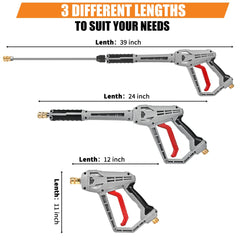 WXMECH set of five nozzle tips arranged showing spray versatility and quick changes