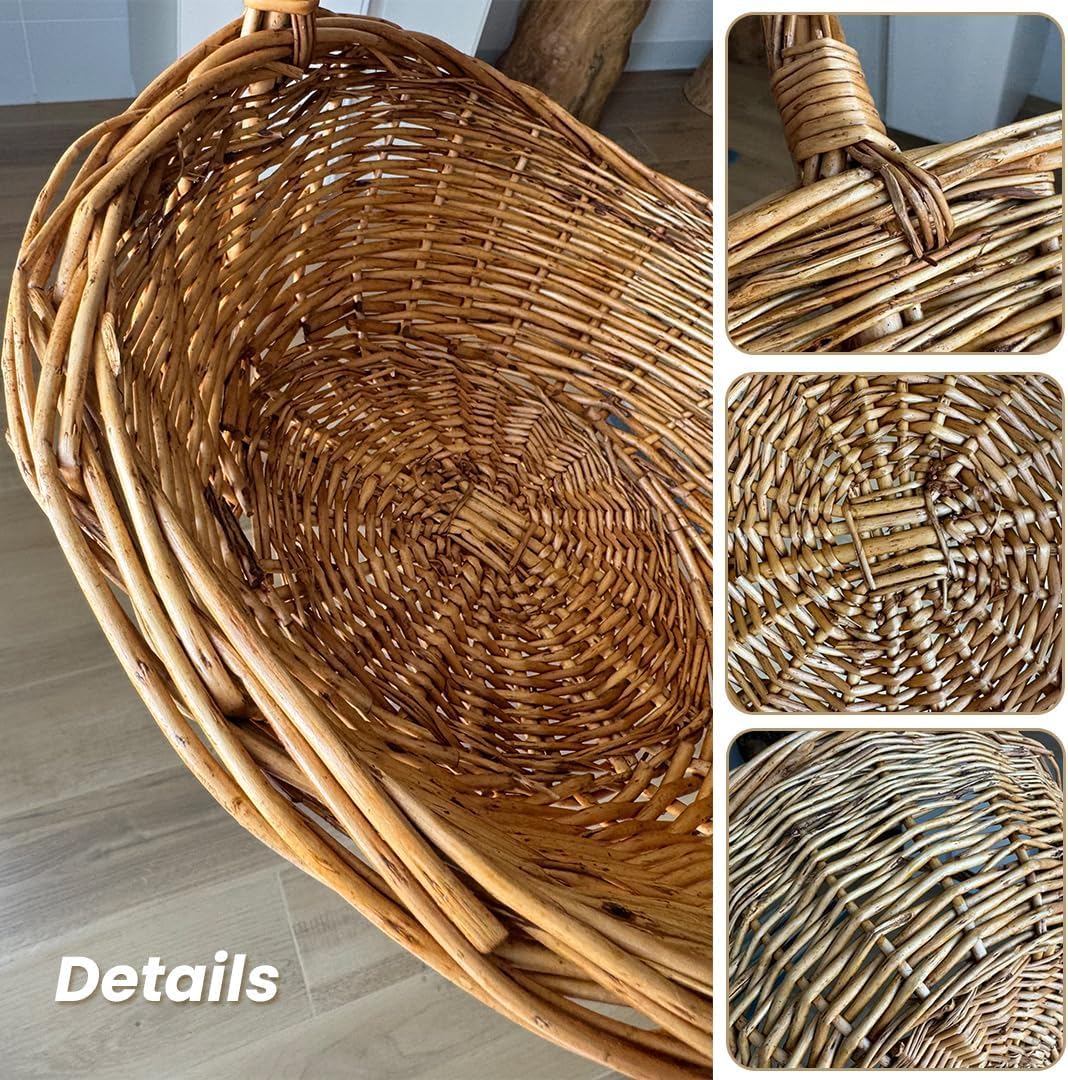 WXQGHDDF basket on picnic blanket showing outdoor convenience