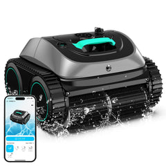 WYBOT C1 front view showing cleaner design and cordless benefit