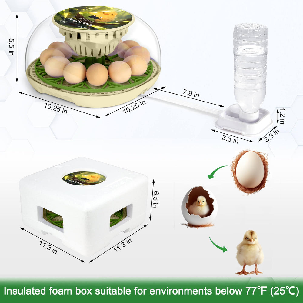 WYD2ANG Chirvy next to common objects showing compact size for small spaces