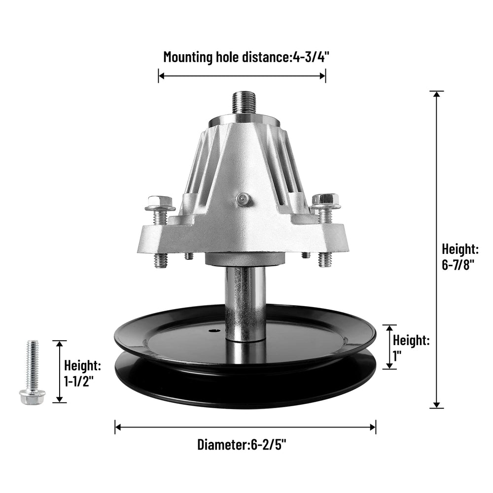 wyevee spindle grease zerk close-up for easy routine lubrication