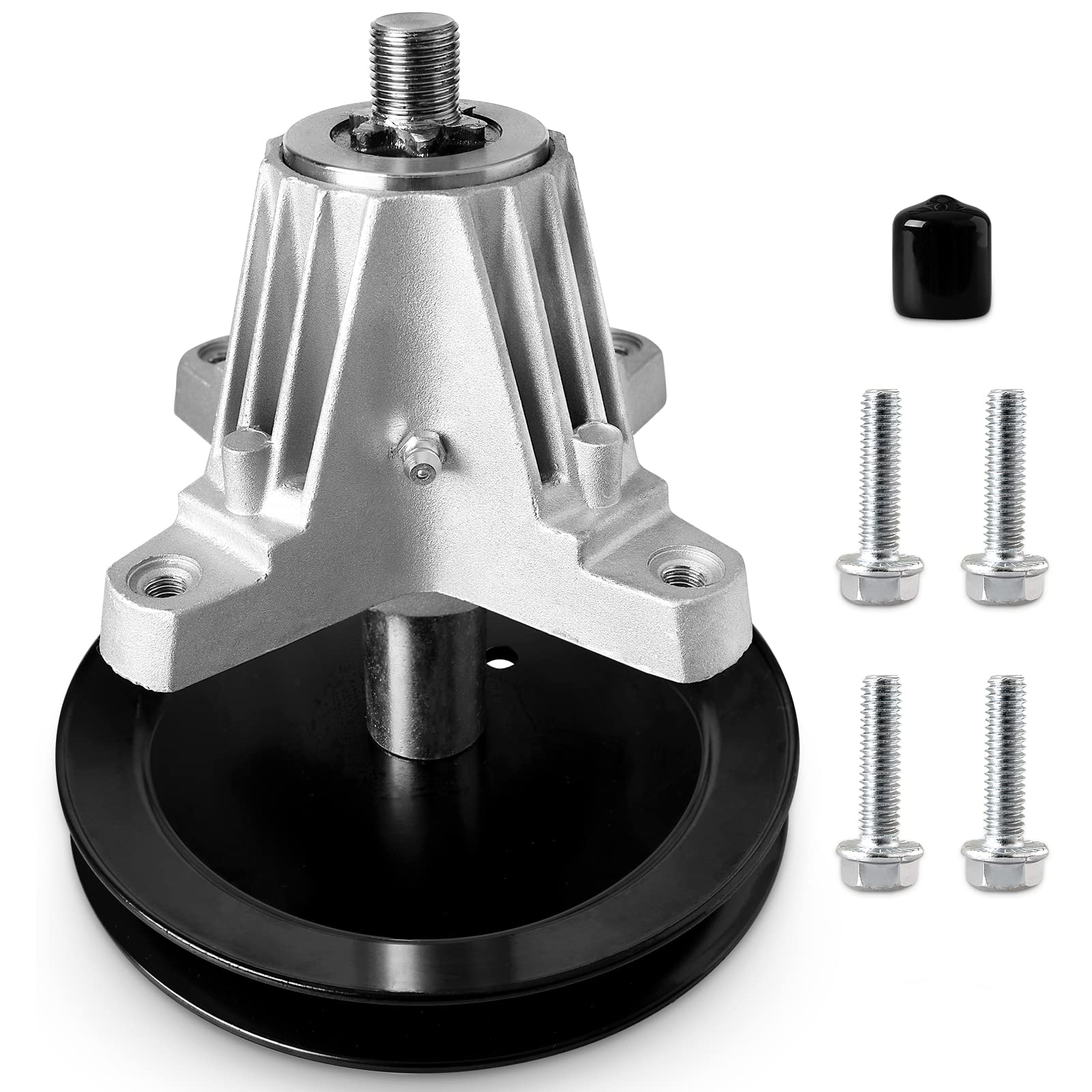 wyevee spindle with pulley and nut included to restore belt alignment