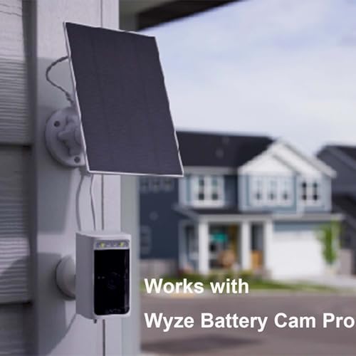 WYZE panel beside ruler showing scale and easy-installation benefit