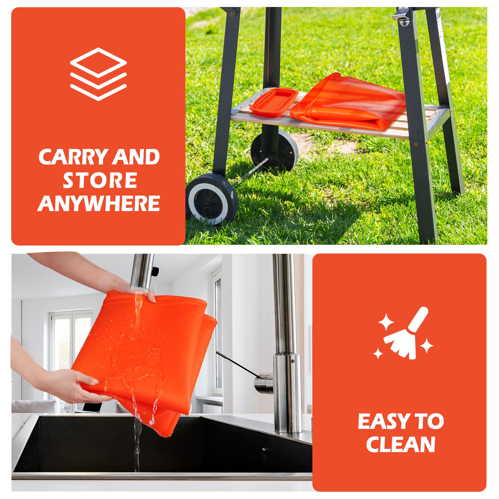 WYZJC kit shown on a backyard griddle reducing prep and cleanup time