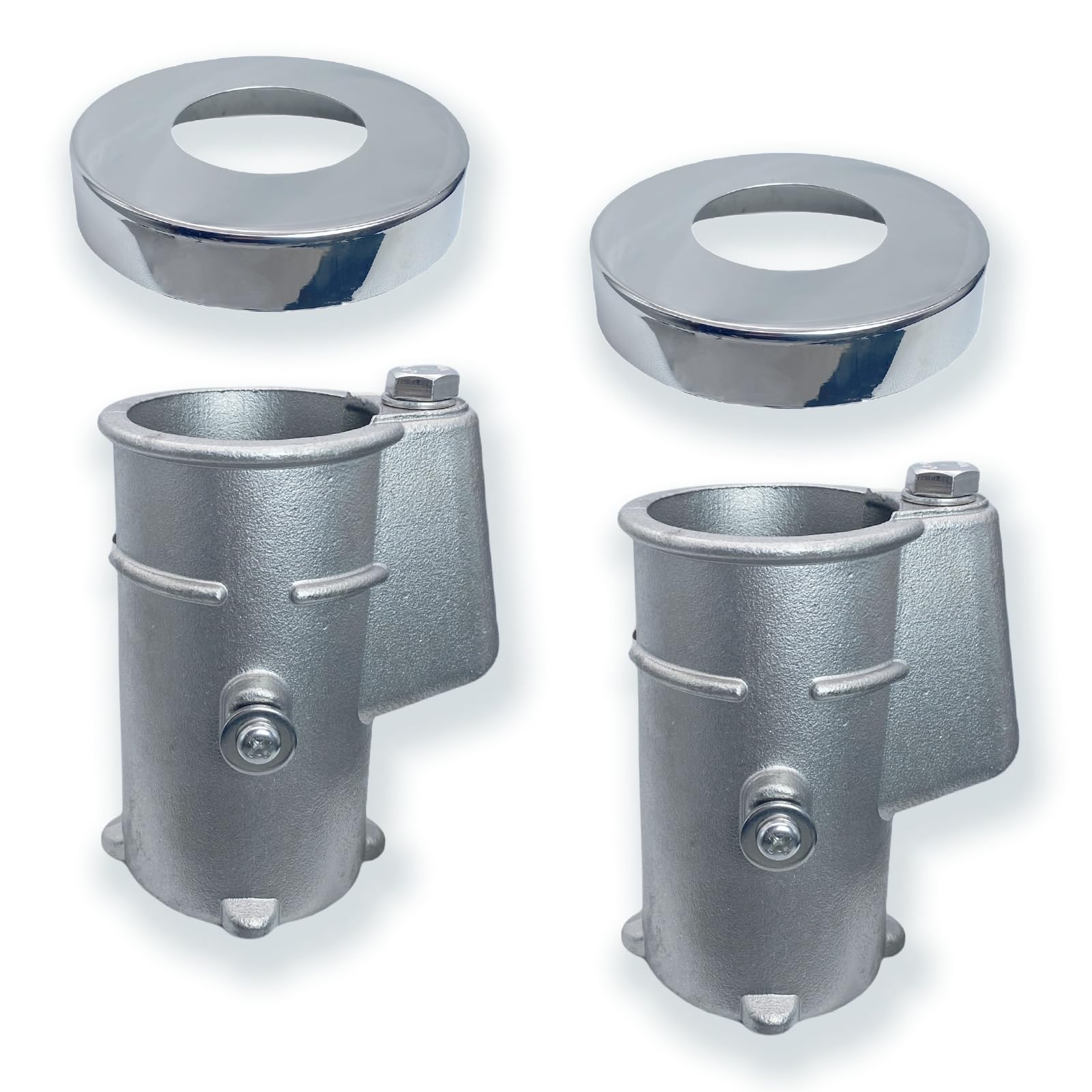 WZKO front view of anchor showing polished 316 stainless finish and durability