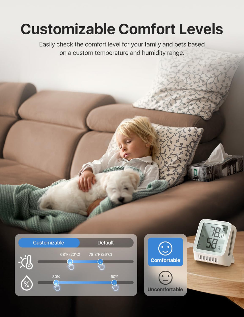 X-Sense base station back panel showing Wi‑Fi port and connectivity for stable linking